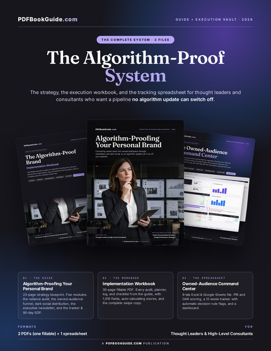 The Algorithm-Proof System: Guide + Execution Vault Bundle